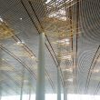Beijing airport terminal roof