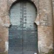 Old iron door