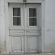 Old wooden door