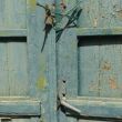 Traditional wooden door