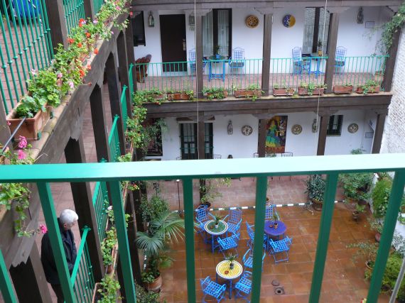 A small nice hotel in Seville