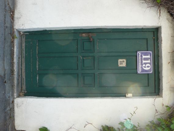 Traditional wooden door
