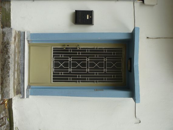 Iron door