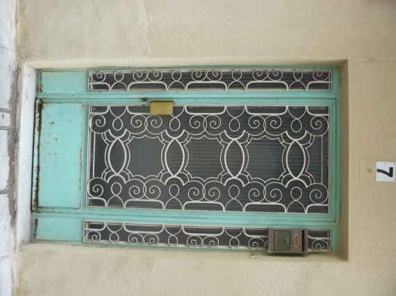 Iron door