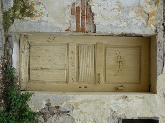 Traditional wooden door