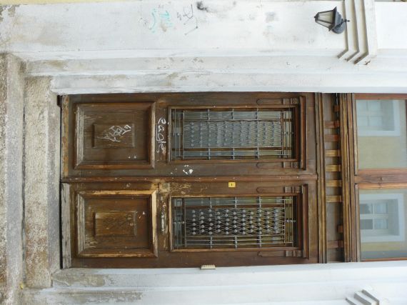 Traditional wooden door