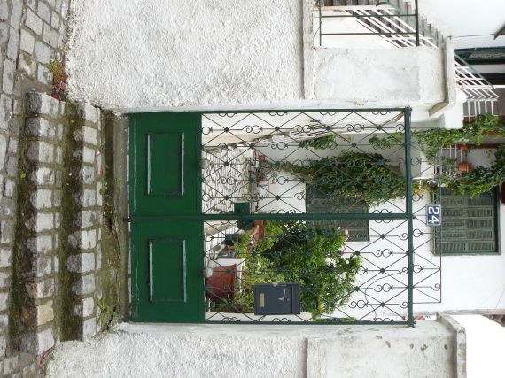 Iron yard door