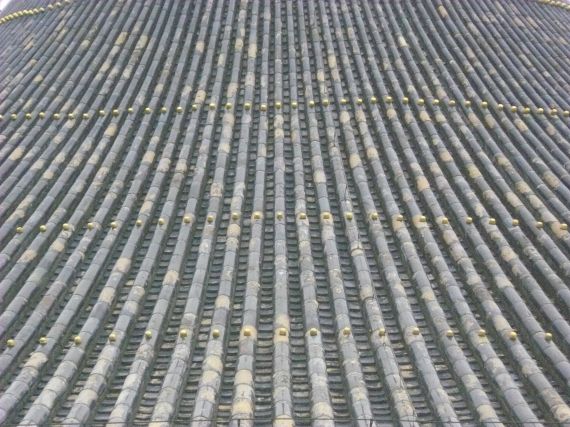 Roof tiles at the Temple of Heaven