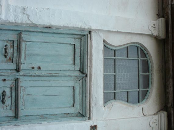 Traditional wooden door