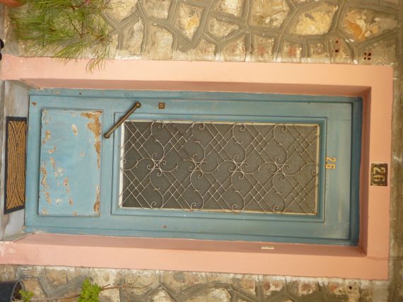 Traditional wooden door