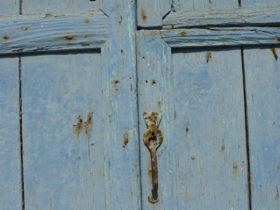Traditional wooden door
