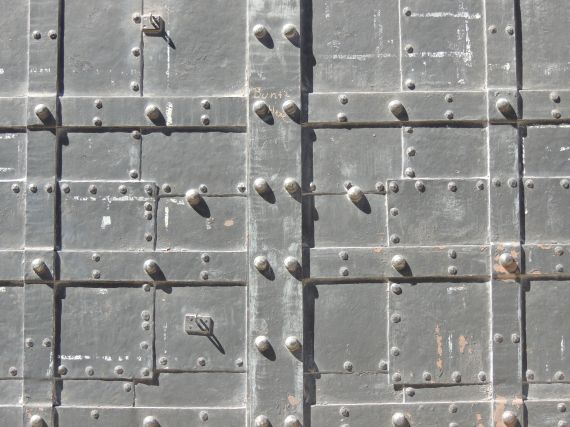 Iron door