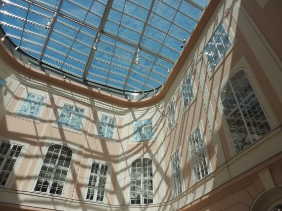 Interior yard