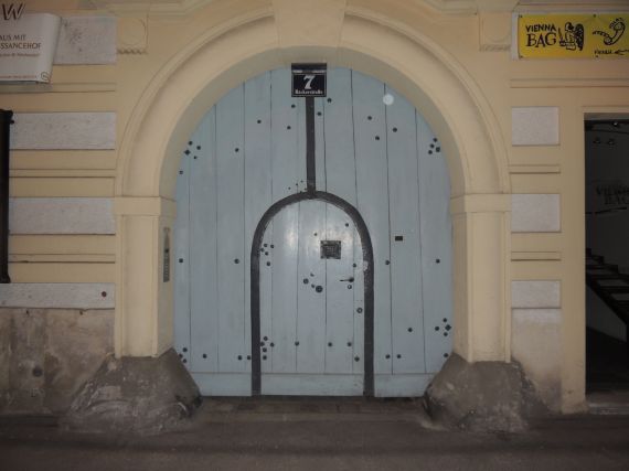 Wooden gate